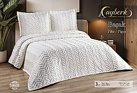 BAŞAK Çift Kişilik Pike Takımı 3 Parçalı