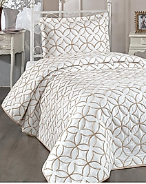 ELIZABETH YATAK ÖRTÜSÜ - KREM