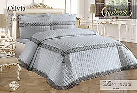 OLIVIA YATAK ÖRTÜSÜ - GRİ
