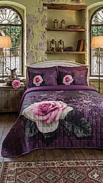 Dört Mevsim Kapitoneli Çift Kişilik Nevresim Takımı