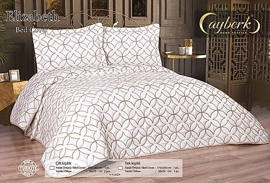 ELIZABETH YATAK ÖRTÜSÜ - KREM