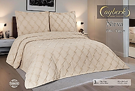 NİRVA Çift Kişilik Pike Takımı 3 Parçalı