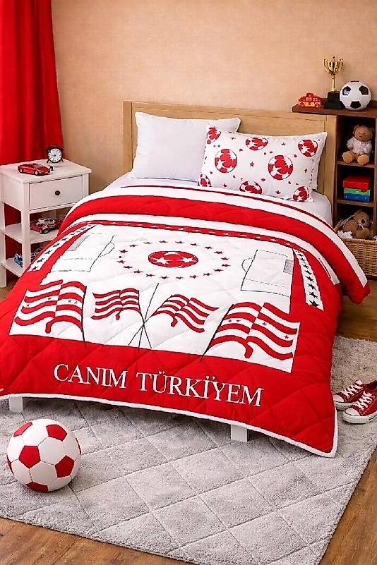 UYKU SETİ TEK KİŞİLİK 4 PARÇALI