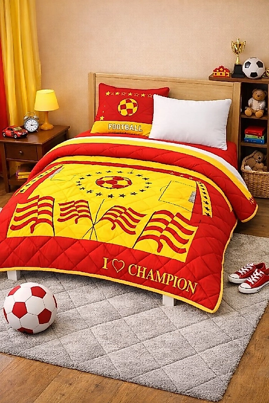 UYKU SETİ TEK KİŞİLİK 4 PARÇALI