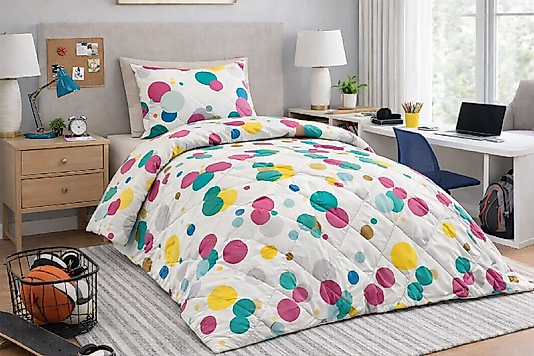 UYKU SETİ TEK KİŞİLİK 4 PARÇALI