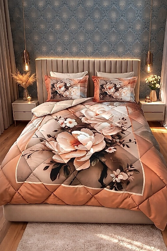 GÜZ Uyku Seti Çift Kişilik 6 Parçalı