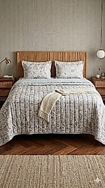 Dört Mevsim Kapitoneli Çift Kişilik Nevresim Takımı