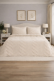 ASİ Çift Kişilik Pike Takımı 3 Parçalı