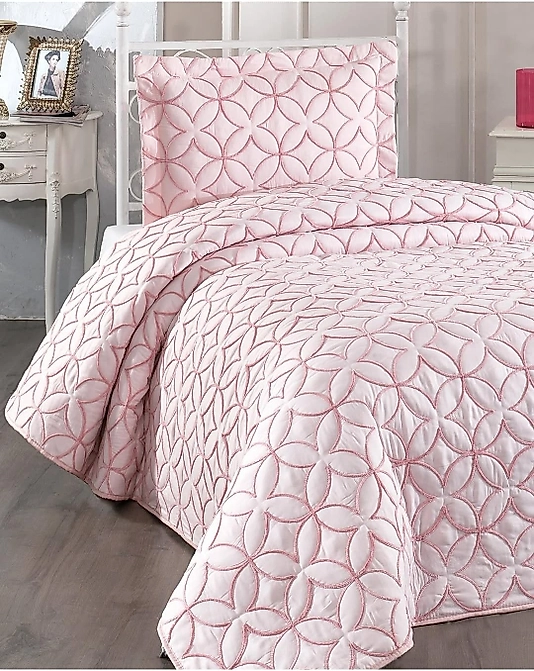 ELIZABETH YATAK ÖRTÜSÜ - PUDRA