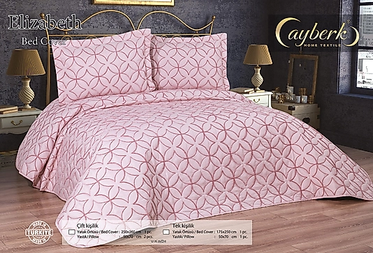 ELIZABETH YATAK ÖRTÜSÜ - PUDRA