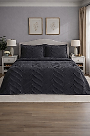 ASİ Çift Kişilik Pike Takımı 3 Parçalı