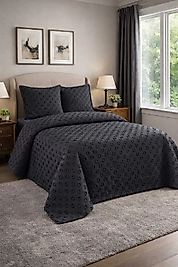 PONPON ÇİFT KİŞİLİK PİKE TAKIMI