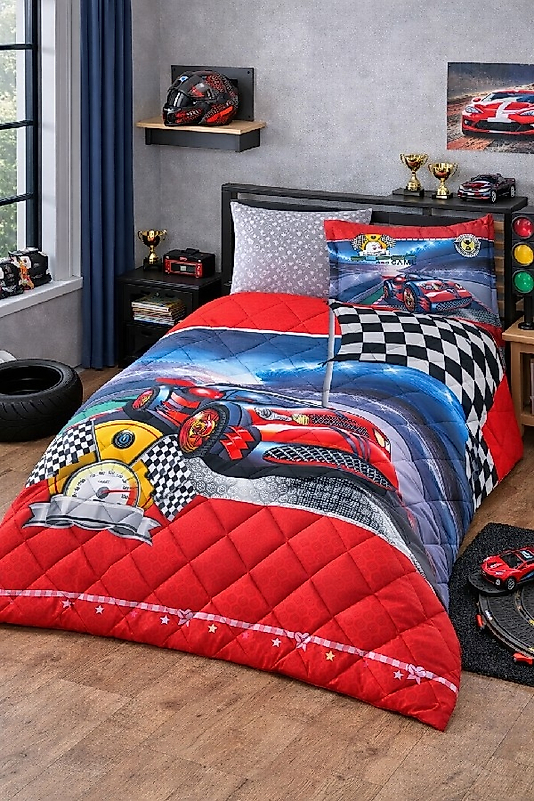 UYKU SETİ TEK KİŞİLİK 4 PARÇALI